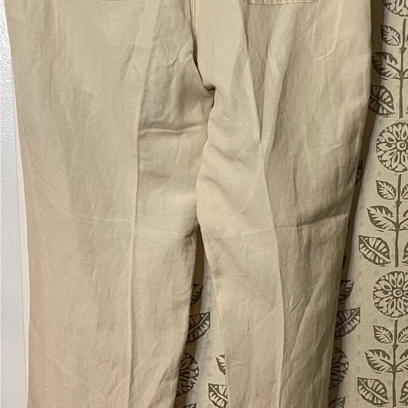 Cubavera Men's Beige Mid-Rise Drawstring Waist Textured Pants Size LX32 - Picture 6 of 8